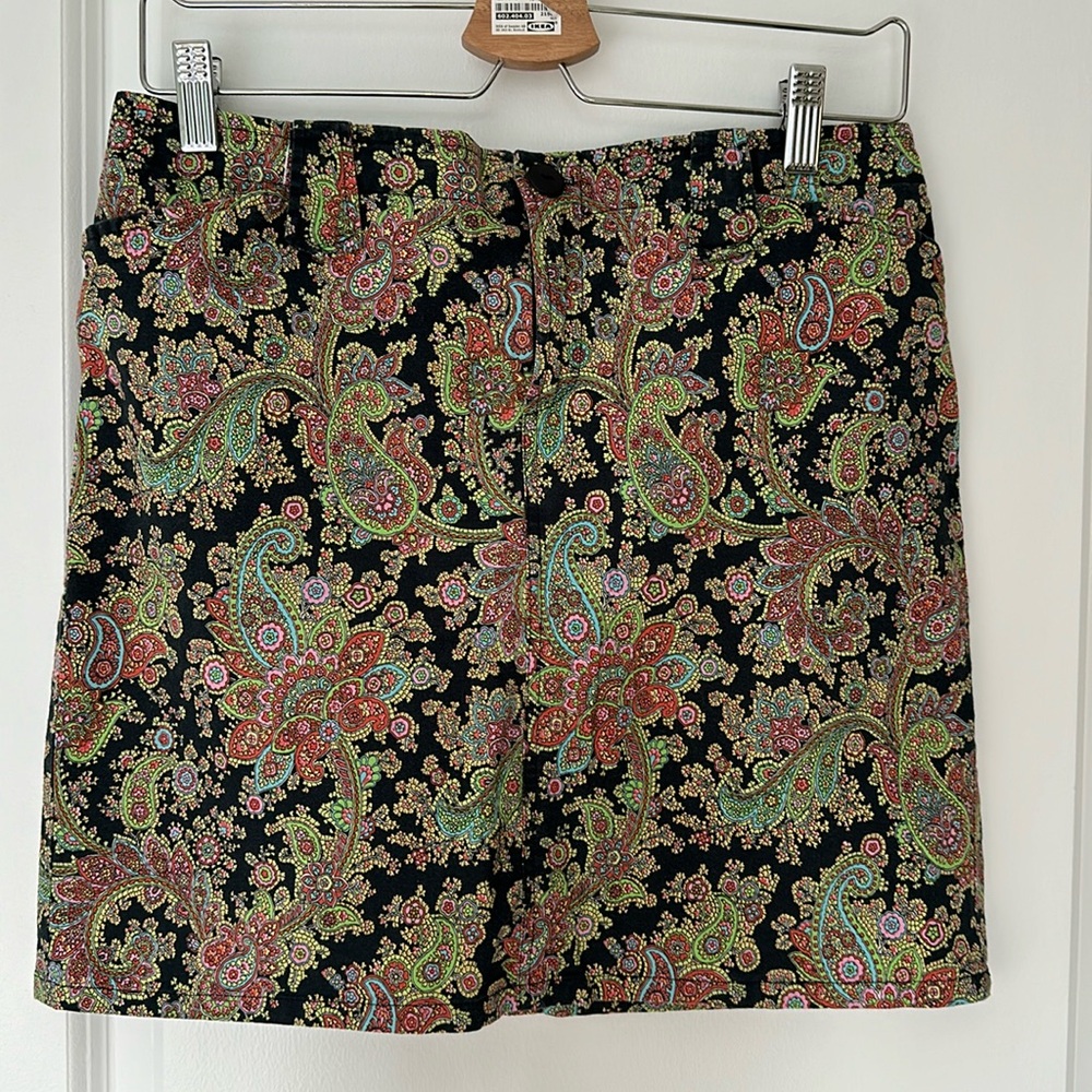 For Joseph paisley mini skirt